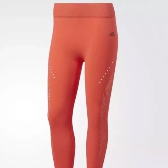 coral adidas leggings